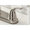 Kingston Brass KB798YL Yosemite 8" Centerset Kitchen Faucet W/ Sprayer, Brushed Nickel KB798YL - alternate 3